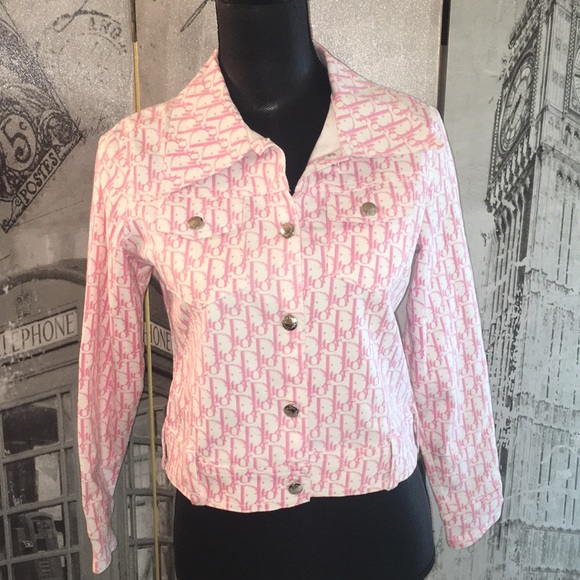 dior monogram denim jacket